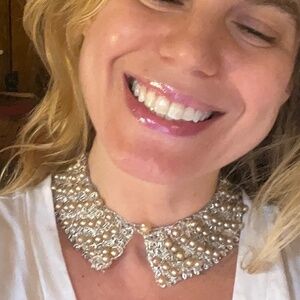 Matching Pearl Collar and Cuffs